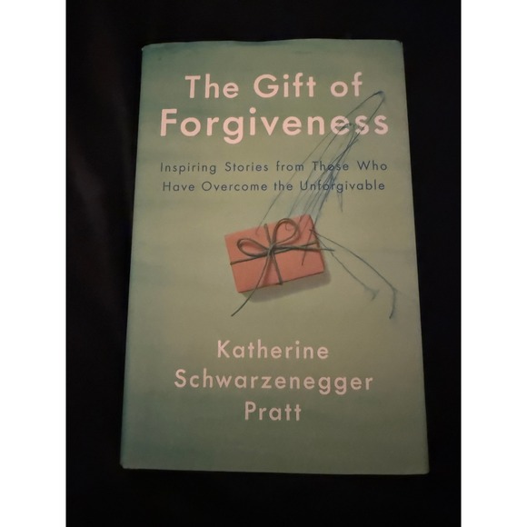 Other - Pamela Dorman The Gift of Forgiveness Book Adult OS Blue Ink Scribble Flaw